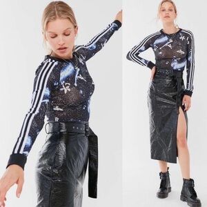 Adidas Originals x Fiorucci Mesh Galaxy Shirt - Size Small